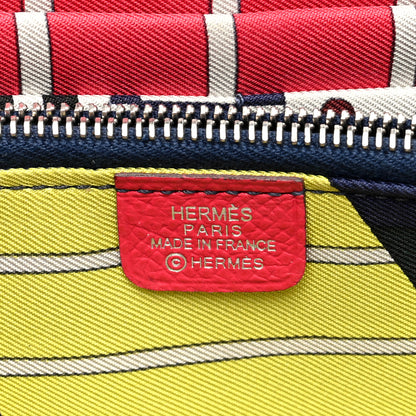 Hermes Epsom Silk'In Wallet Rose Extreme 6 of 8