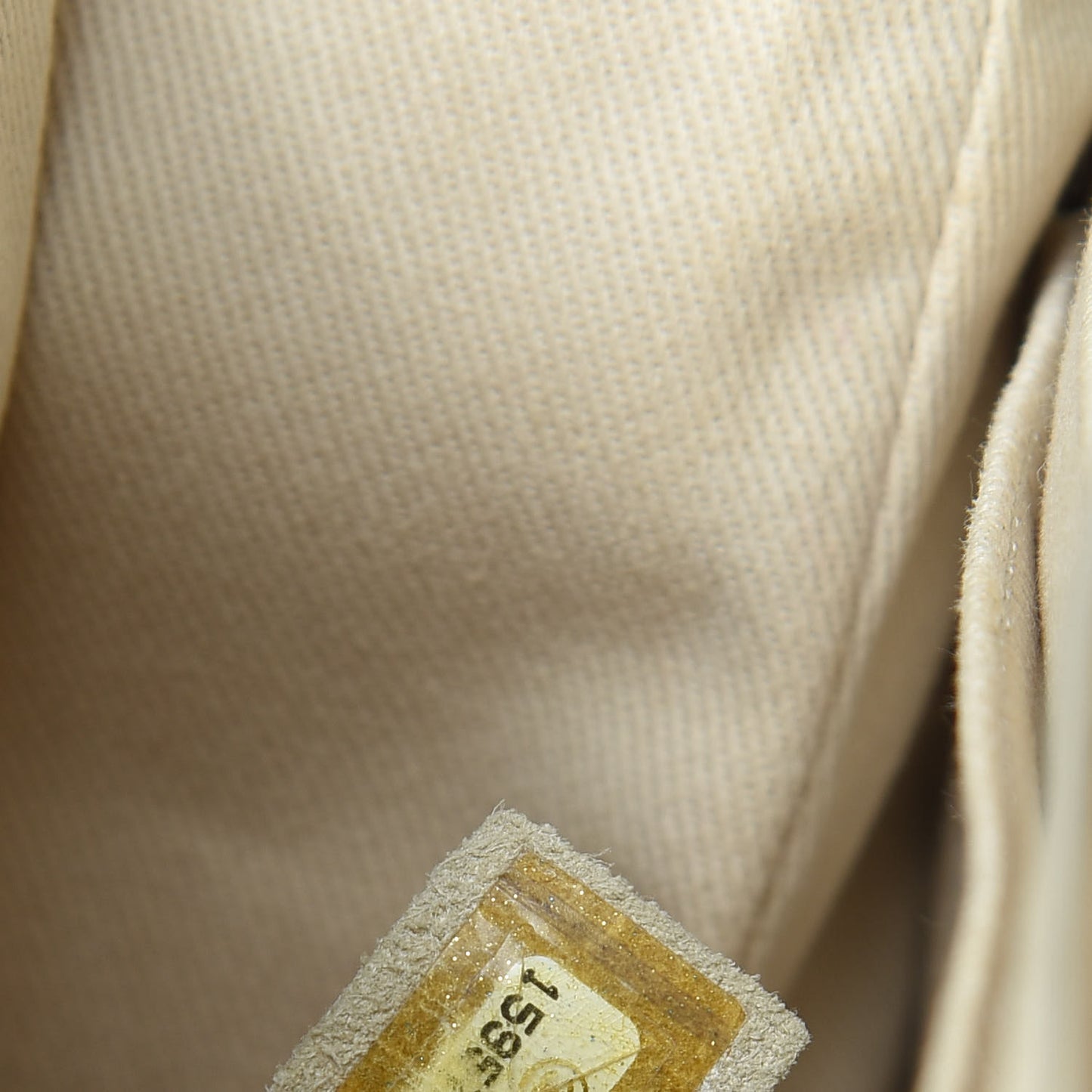 Calfskin Quilted In the Business Flap Bag Beige Clair