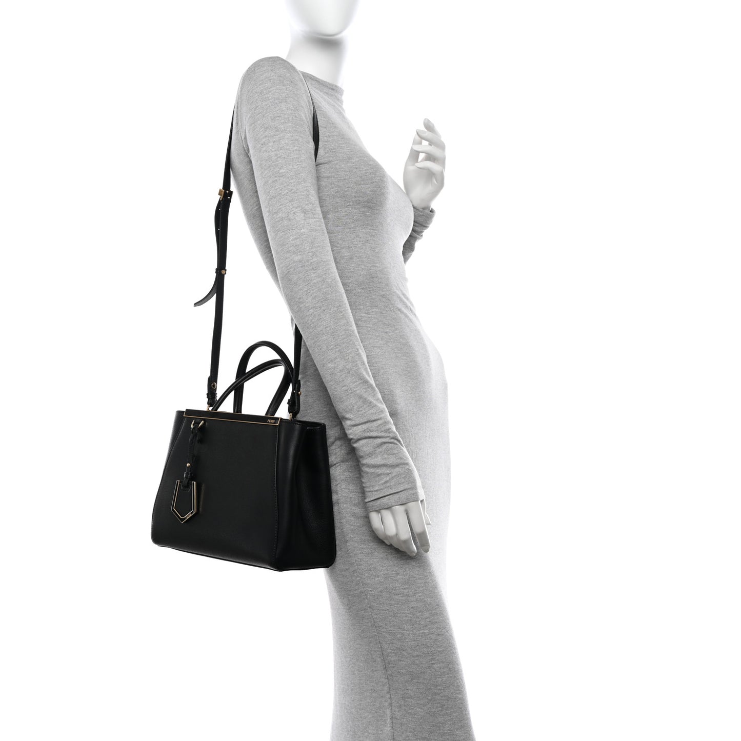 Vitello Elite Petite 2Jours Tote Black