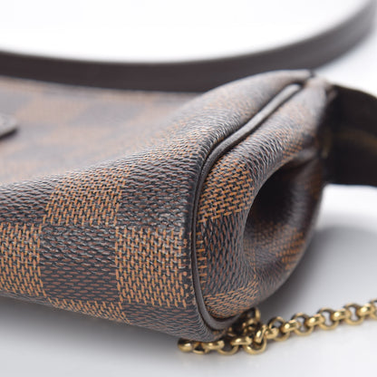 Louis Vuitton Damier Ebene Eva Clutch 10 of 10