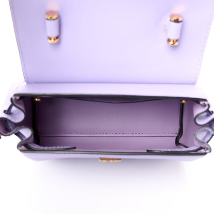 Versace Calfskin Small La Medusa Top Handle Handbag Lilac 5 of 11