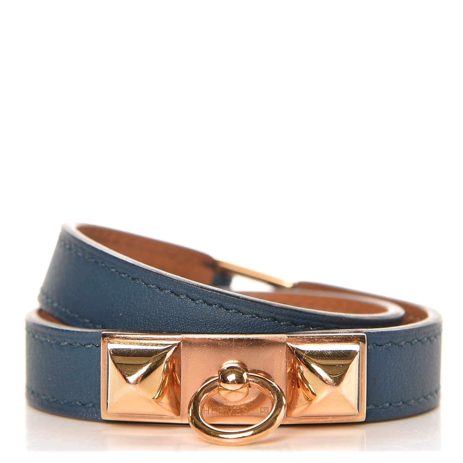 Hermes Swift Rivale Double Tour Bracelet S Colvert 1 of 6