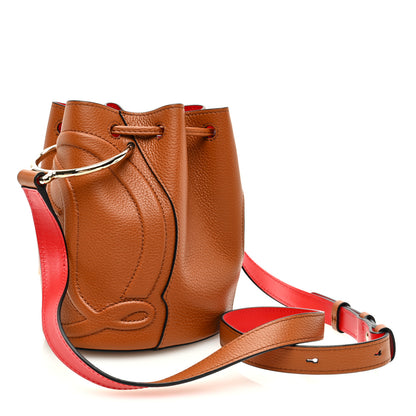 Christian Louboutin Calfskin Empire By My Side Bucket Bag Cuoio 2 of 8