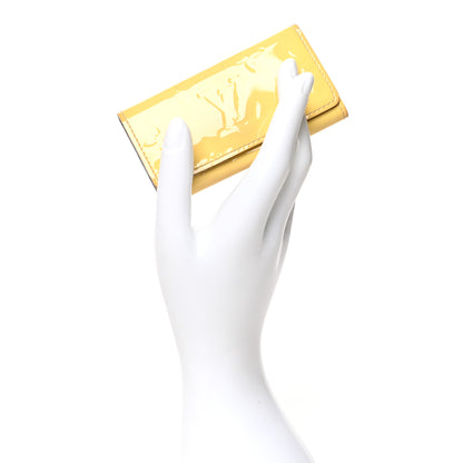 Louis Vuitton Vernis Multicles 4 Key Holder Citrine 2 of 8