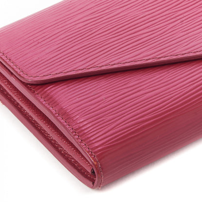 Louis Vuitton Epi Sarah Wallet NM Fuchsia 5 of 8