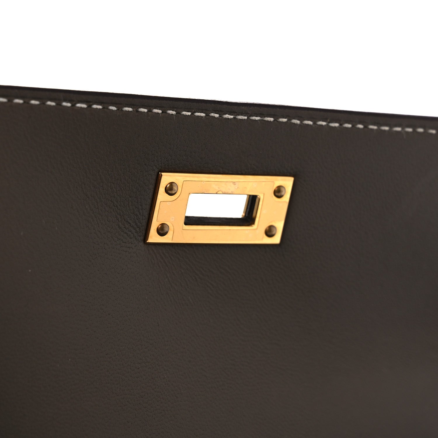 Hermes Madame Calfskin Kelly Elan Etoupe 12 of 12