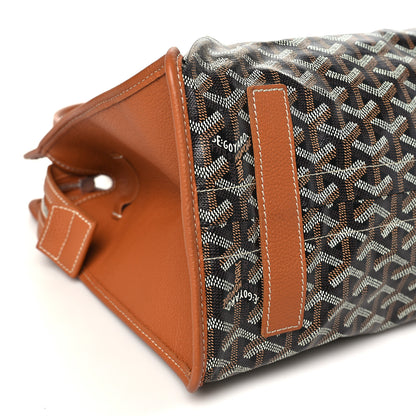 Goyard Goyardine Sac Hardy Pet Carrier PM Black Gold 8 of 10
