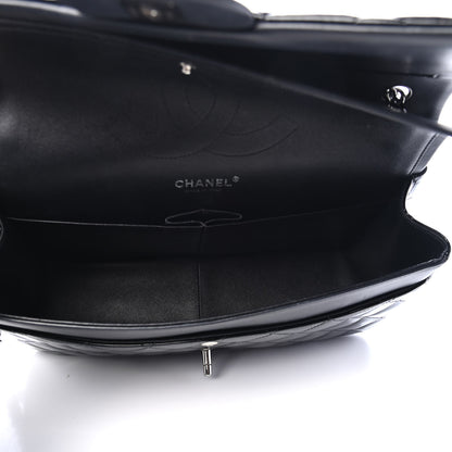 Chanel Patent Quilted Jumbo Double Flap Black 4 of 7