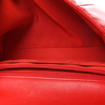 Chanel Calfskin Quilted Medium Daily Chevron Flap Red 5 of 12