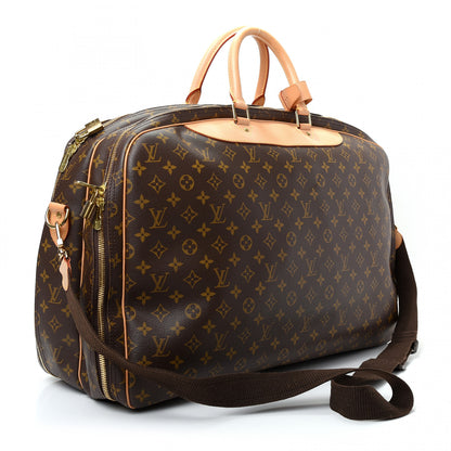 Louis Vuitton Monogram Alize 2 Compartment Luggage 2 of 11