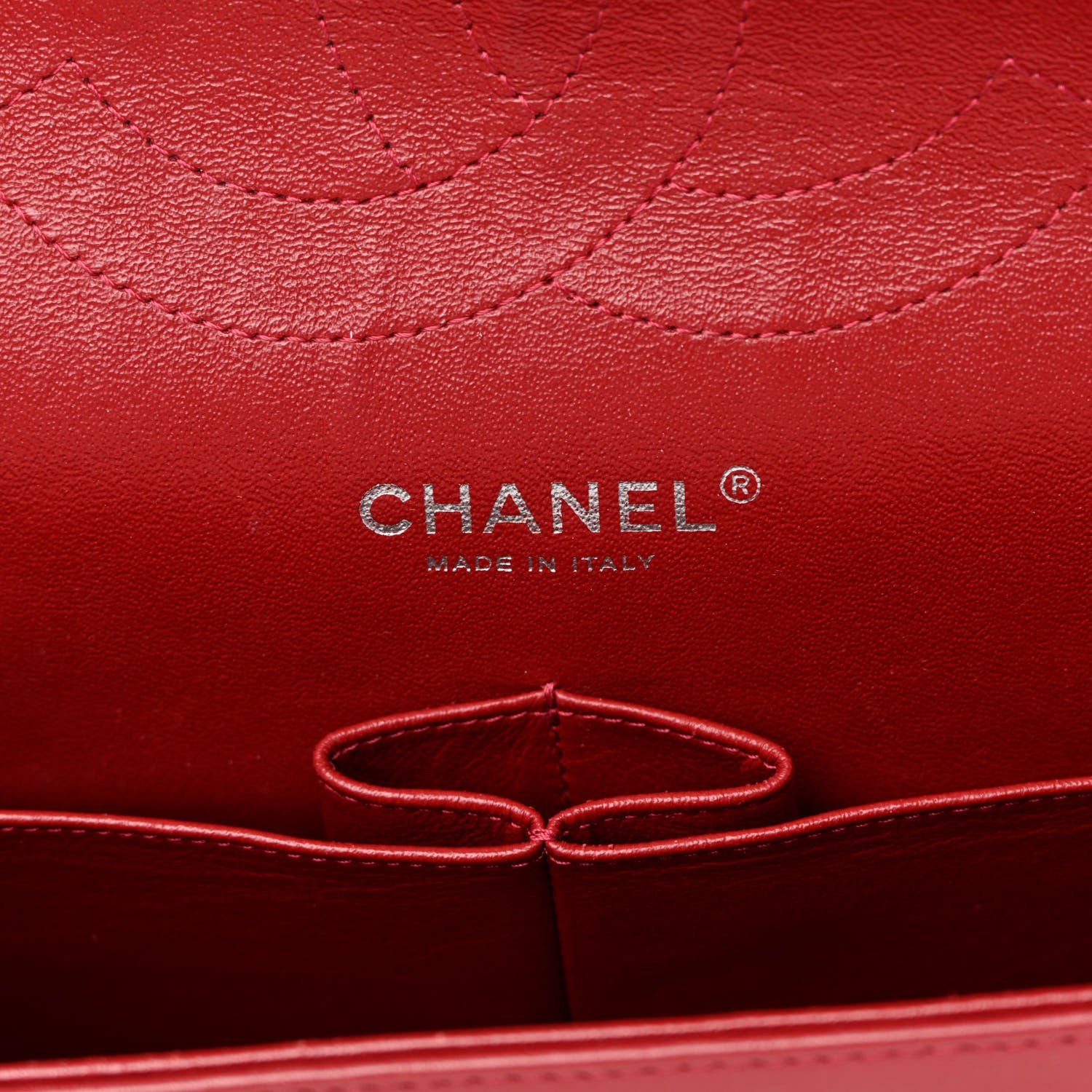 Chanel Patent Quilted Jumbo Double Flap Red 6 of 17