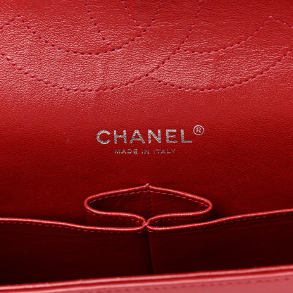 Chanel Patent Quilted Jumbo Double Flap Red 6 of 17