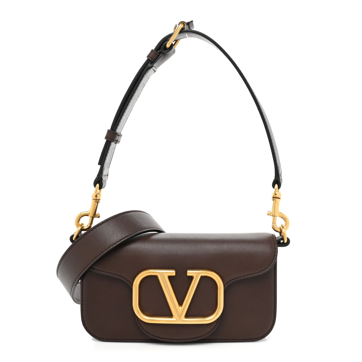 Valentino Garavani Smooth Calfskin Vlogo Mini Loco Crossbody Bag Fondant 1 of 9
