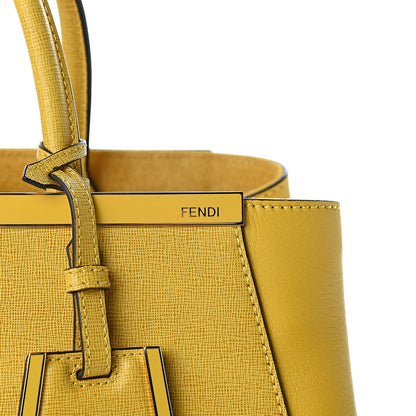 Fendi Vitello Elite Regular 2Jours Tote Mustard 11 of 11