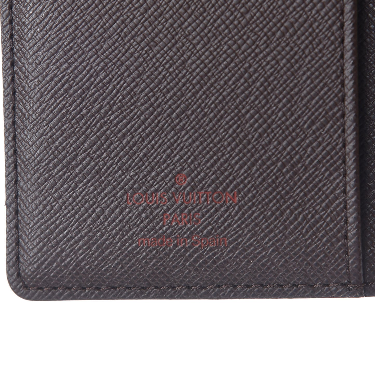 Damier Ebene Small Ring Agenda Cover