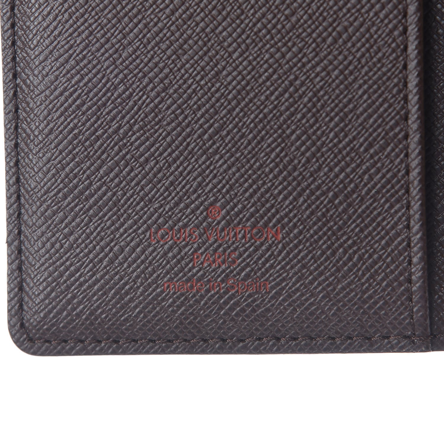 Louis Vuitton Damier Ebene Small Ring Agenda Cover 6 of 6