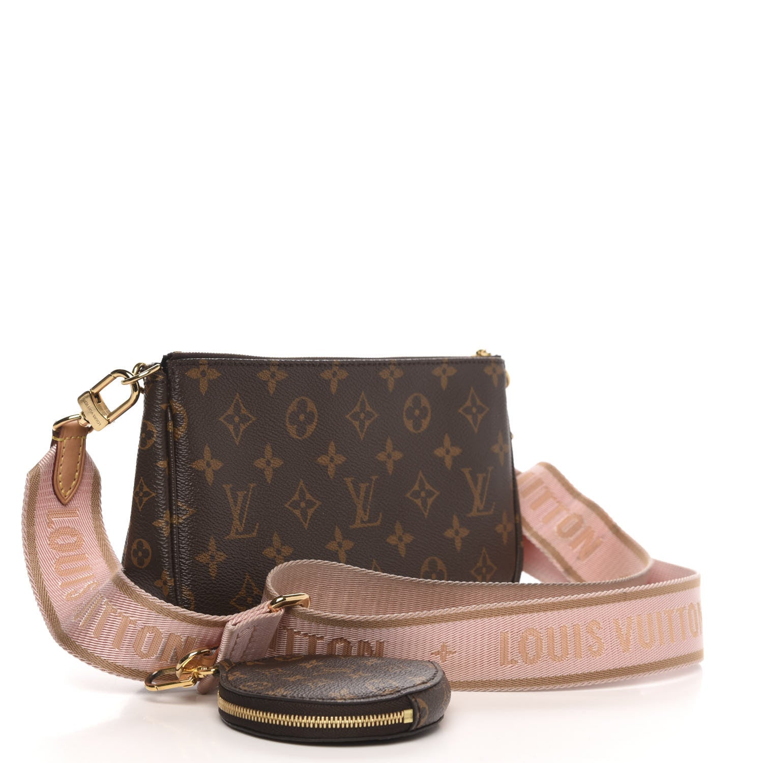 Louis Vuitton Monogram Multi Pochette Accessories Rose Clair 3 of 11