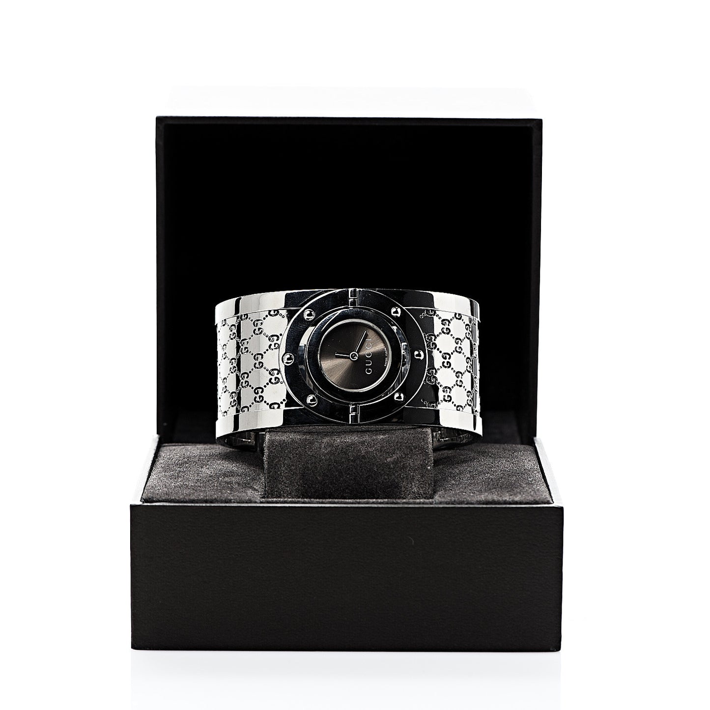 Stainless Steel 33mm Twirl Quartz Watch Brown