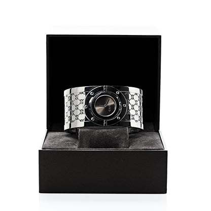 Gucci Stainless Steel 33mm Twirl Quartz Watch Brown 6 of 6