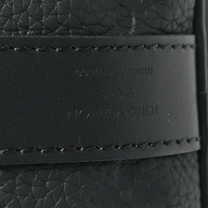 Louis Vuitton Monogram Taurillon Keepall Bandouliere 35 Black 6 of 9