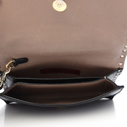 Valentino Garavani Nappa Rockstud Wristlet Clutch Black 5 of 9