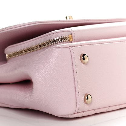 Chanel Caviar Quilted Small Business Affinity Flap Light Pink 10 of 11