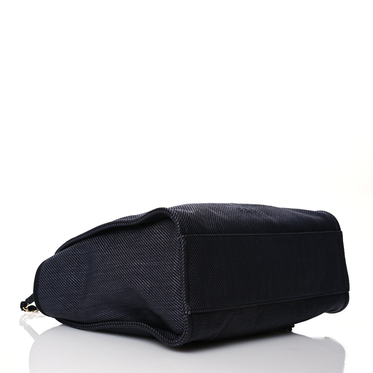 Chanel Woven Straw Raffia Large Deauville Tote  Black 4 of 18
