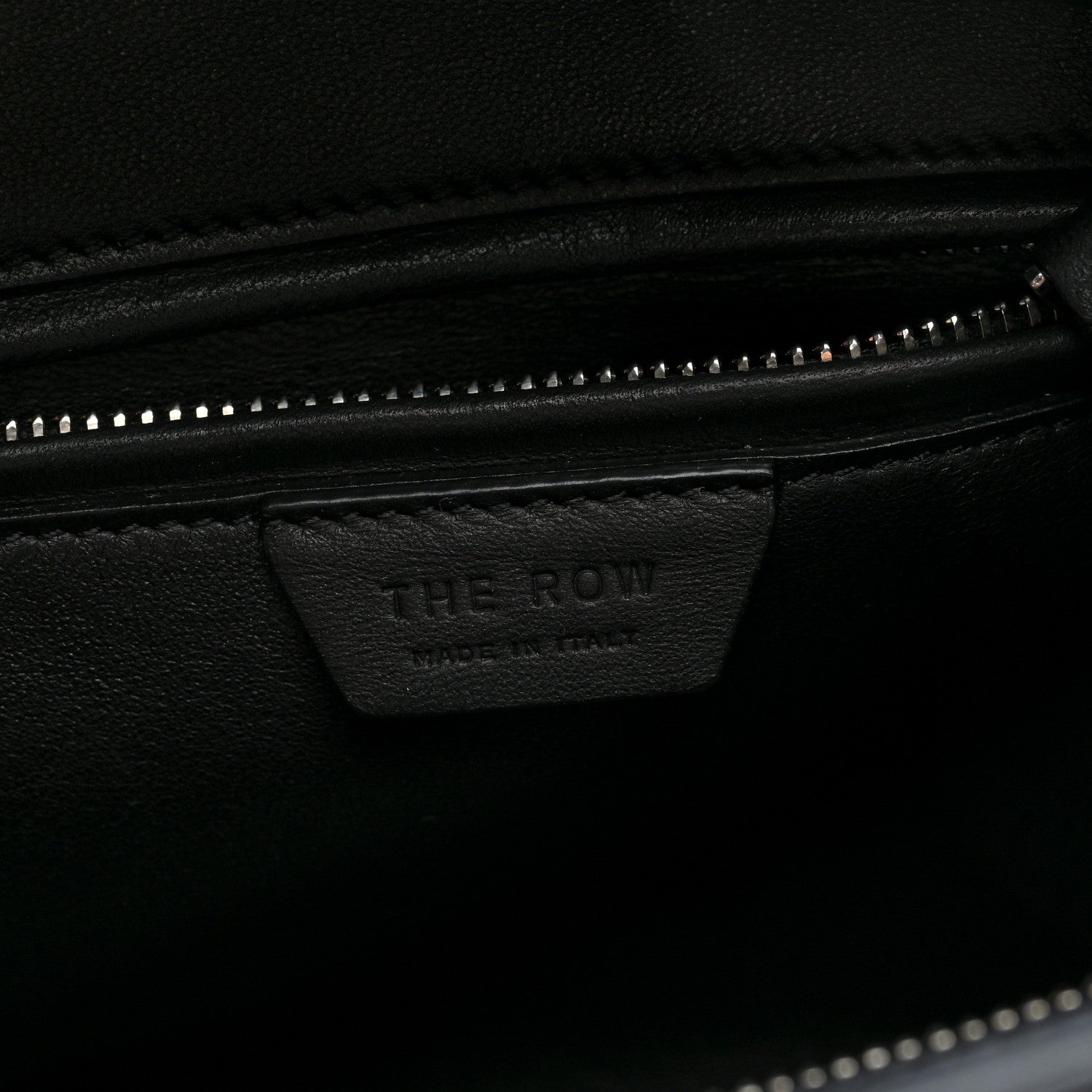 The Row Nappa Terrasse Bauletto Bag Black 6 of 9