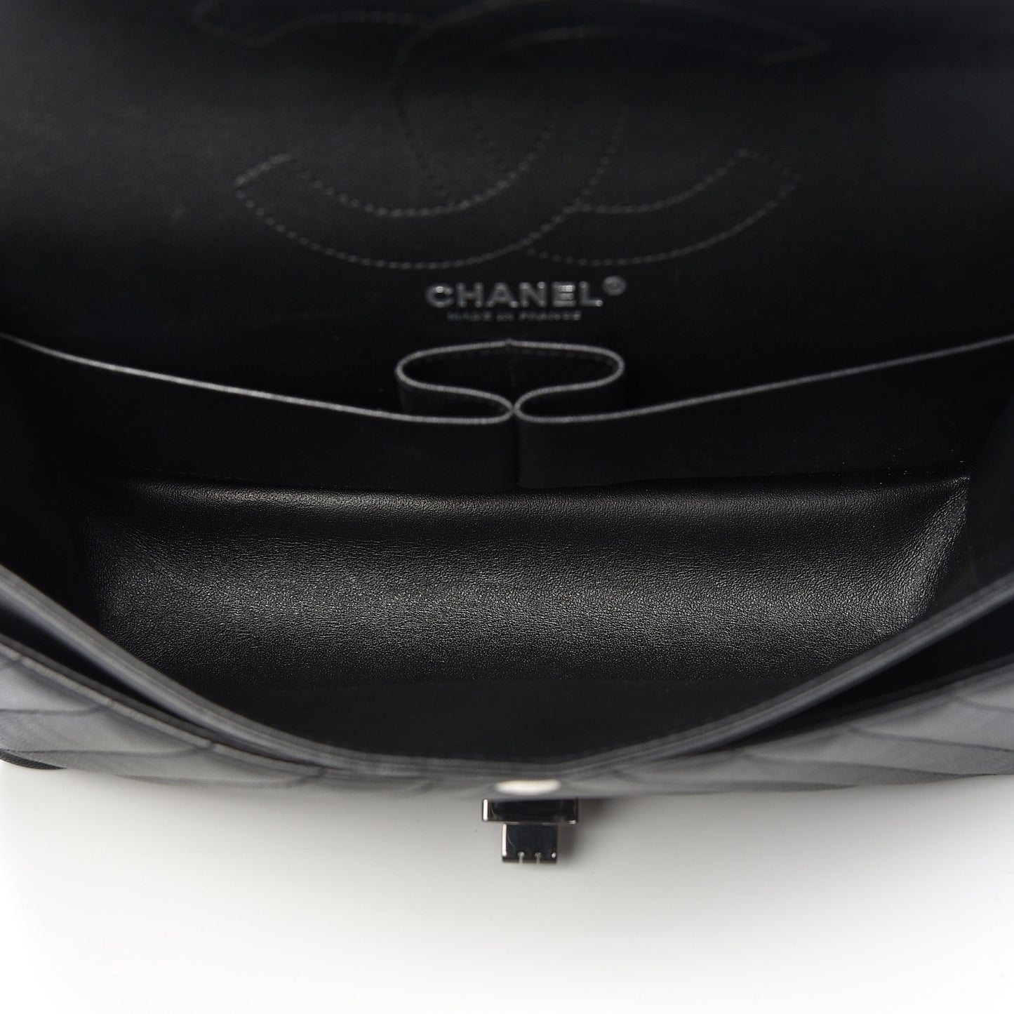 Sheepskin Chevron Quilted 2.55 Reissue 226 Flap So Black