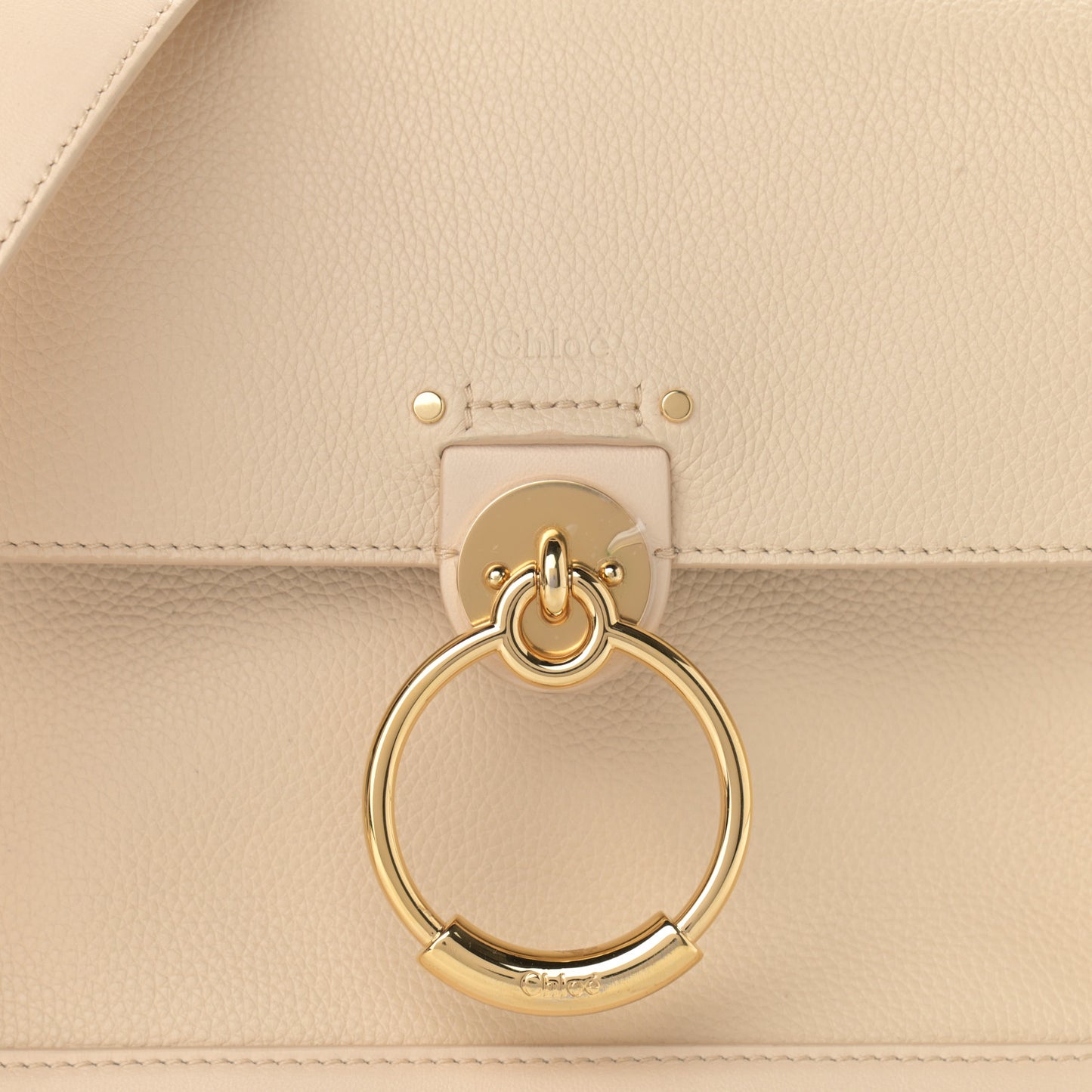 Calfskin Mini Tess Day Bag Sweet Beige