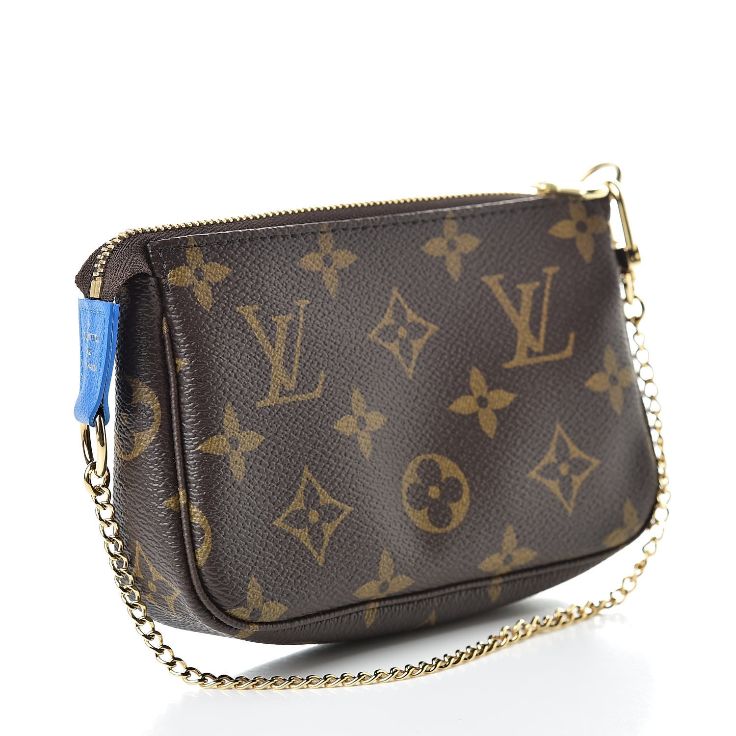 Louis Vuitton Monogram 2019 Christmas Animation Mini Venice Pochette Accessories Blue 3 of 8
