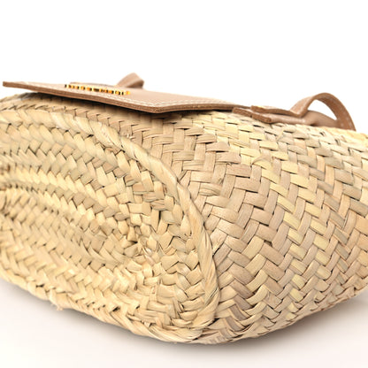 Jacquemus Raffia Le Petit Panier Soli Light Brown 7 of 7