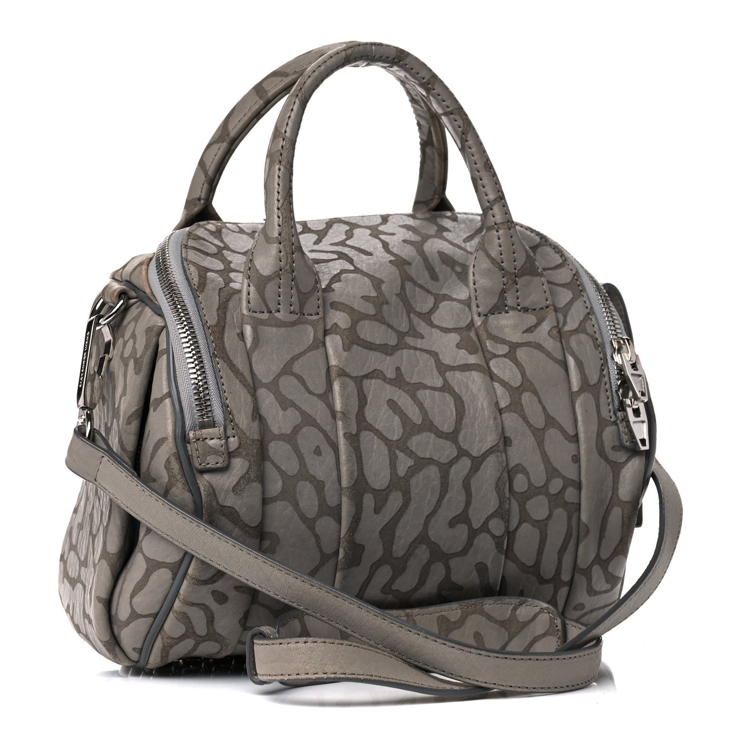 Calfskin Mini Rockie Light Concrete