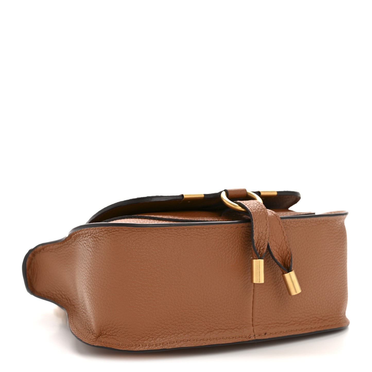 Calfskin Mini Marcie Satchel Tan