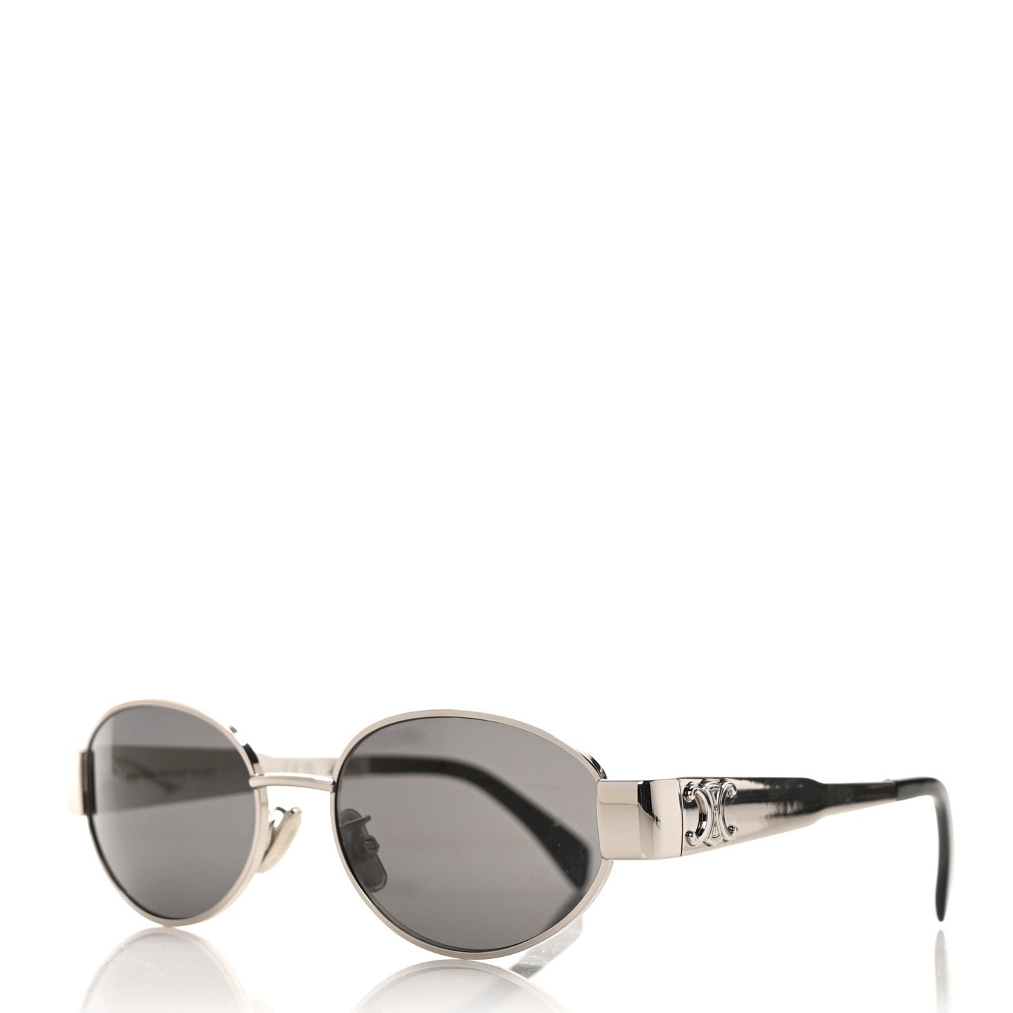 Metal Triomphe 01 Sunglasses CL40235U Silver Black
