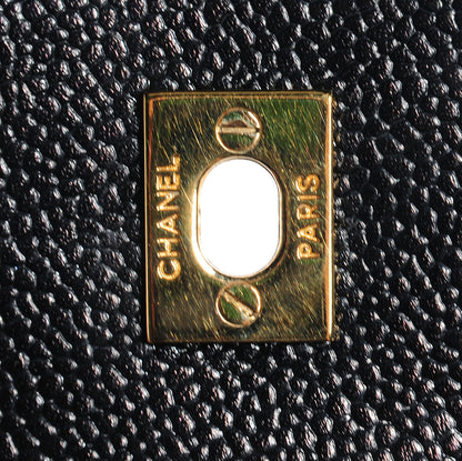 Chanel Caviar Quilted Medium Single Flap Black 6 of 8