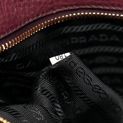 Prada Vitello Daino Tote Granato 6 of 10