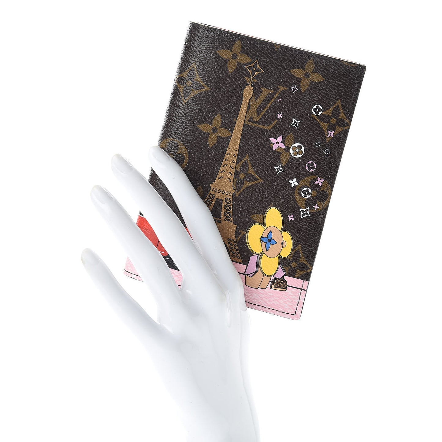 Monogram 2019 Christmas Animation Passport Cover Rouge