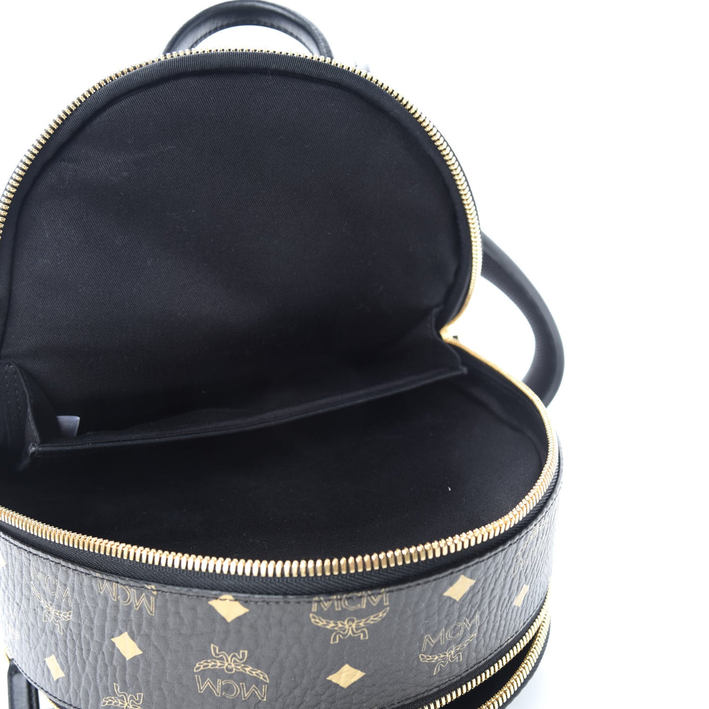 Gradation Visetos Small Stark Backpack Black Gold