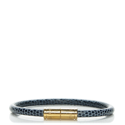 Louis Vuitton Lizard Keep It Bracelet 19 Safran 1 of 4