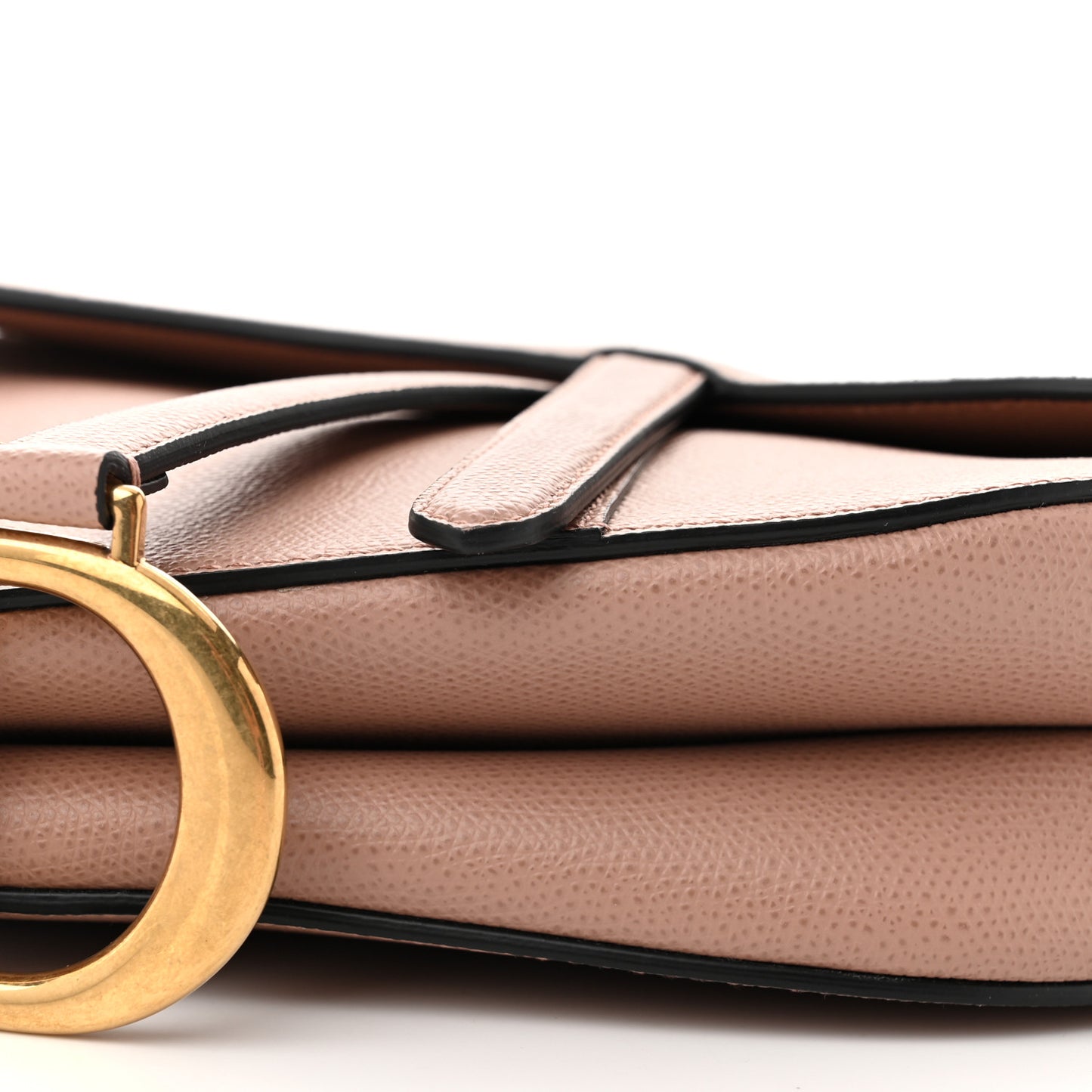 Grained Calfskin Saddle Bag Fard