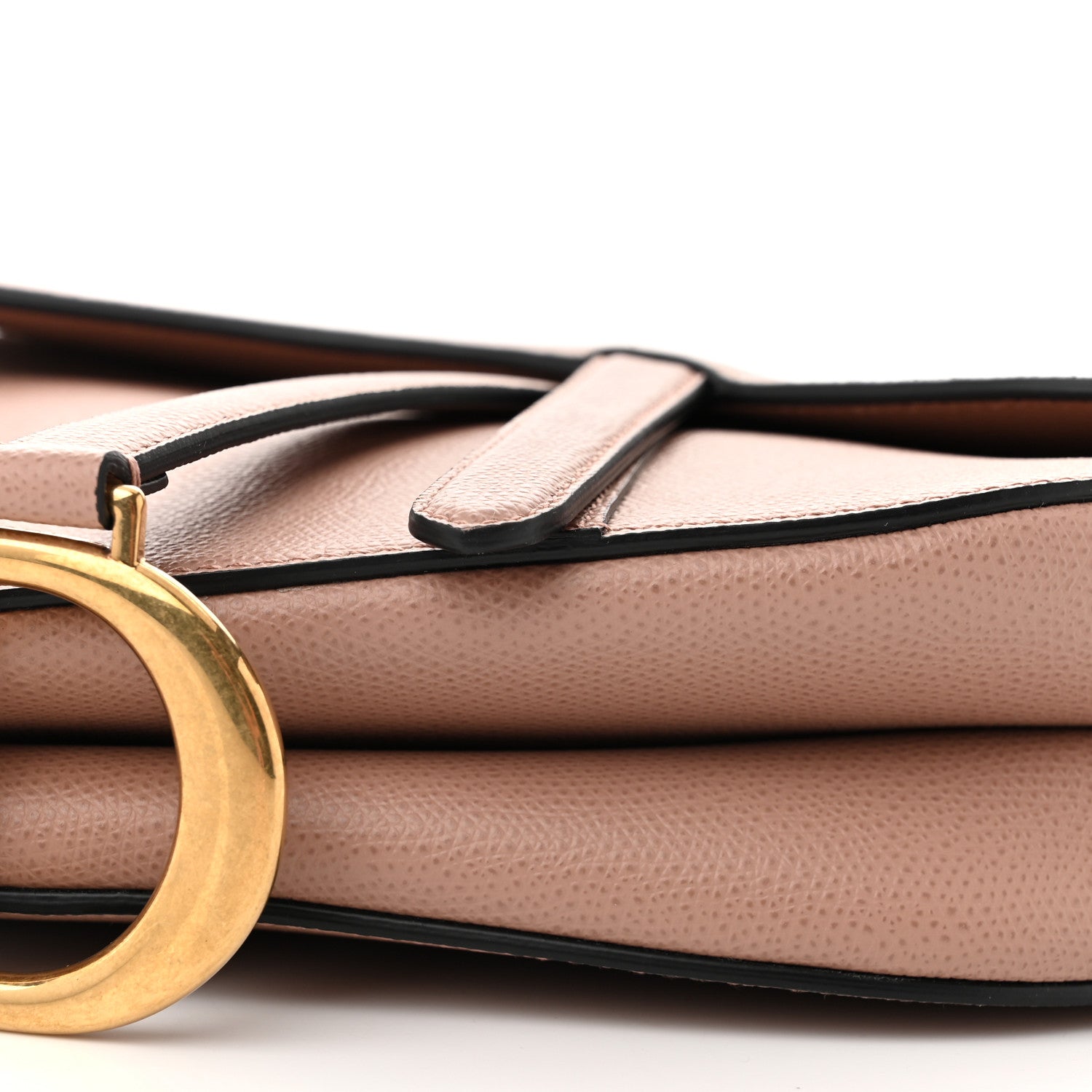 Christian Dior Grained Calfskin Saddle Bag Fard 10 of 10
