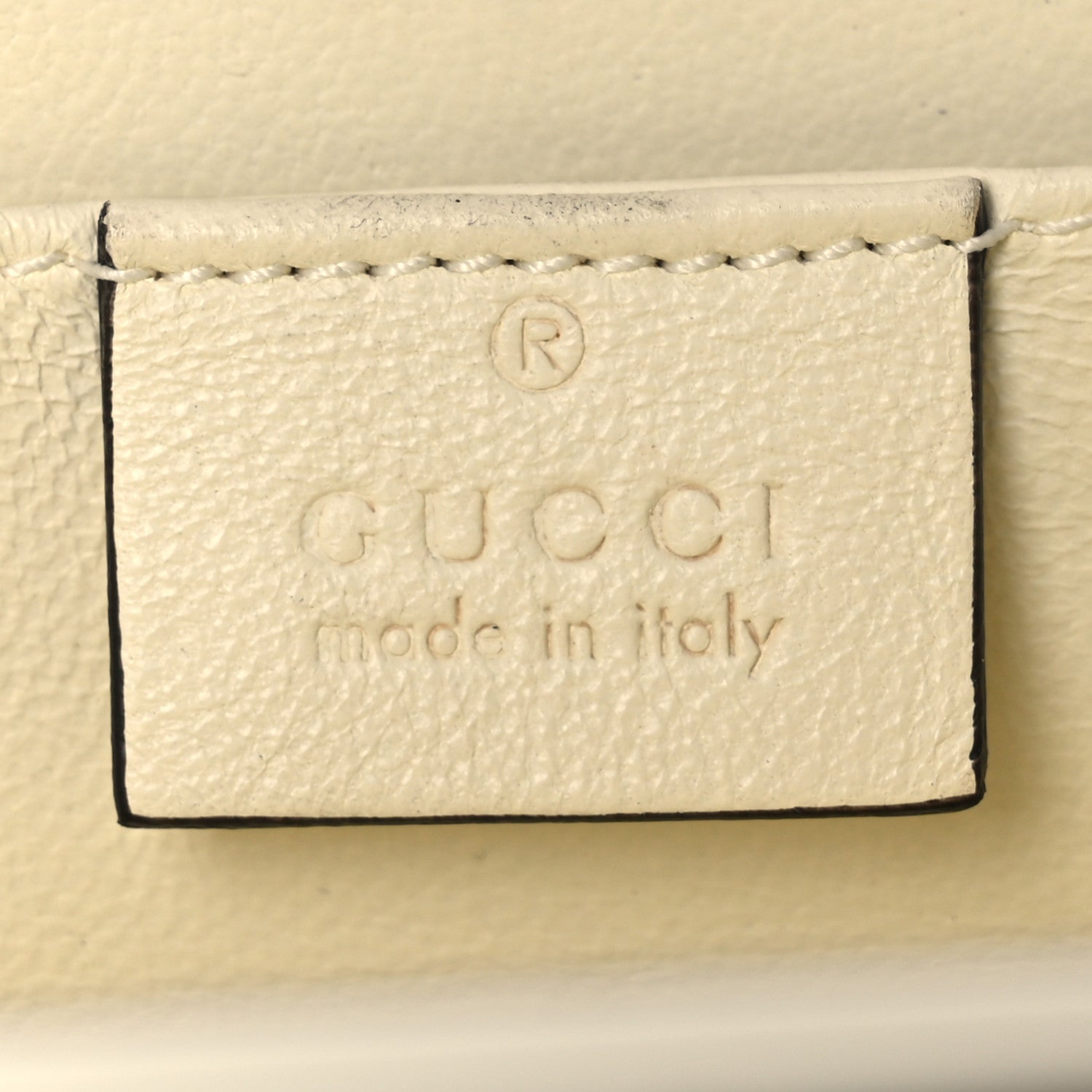 Gucci Plexiglass Mini Sylvie 1969 Top Handle Bag Ivory 6 of 13