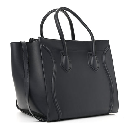 Celine Supple Calfskin Medium Phantom Luggage Navy Blue 3 of 12
