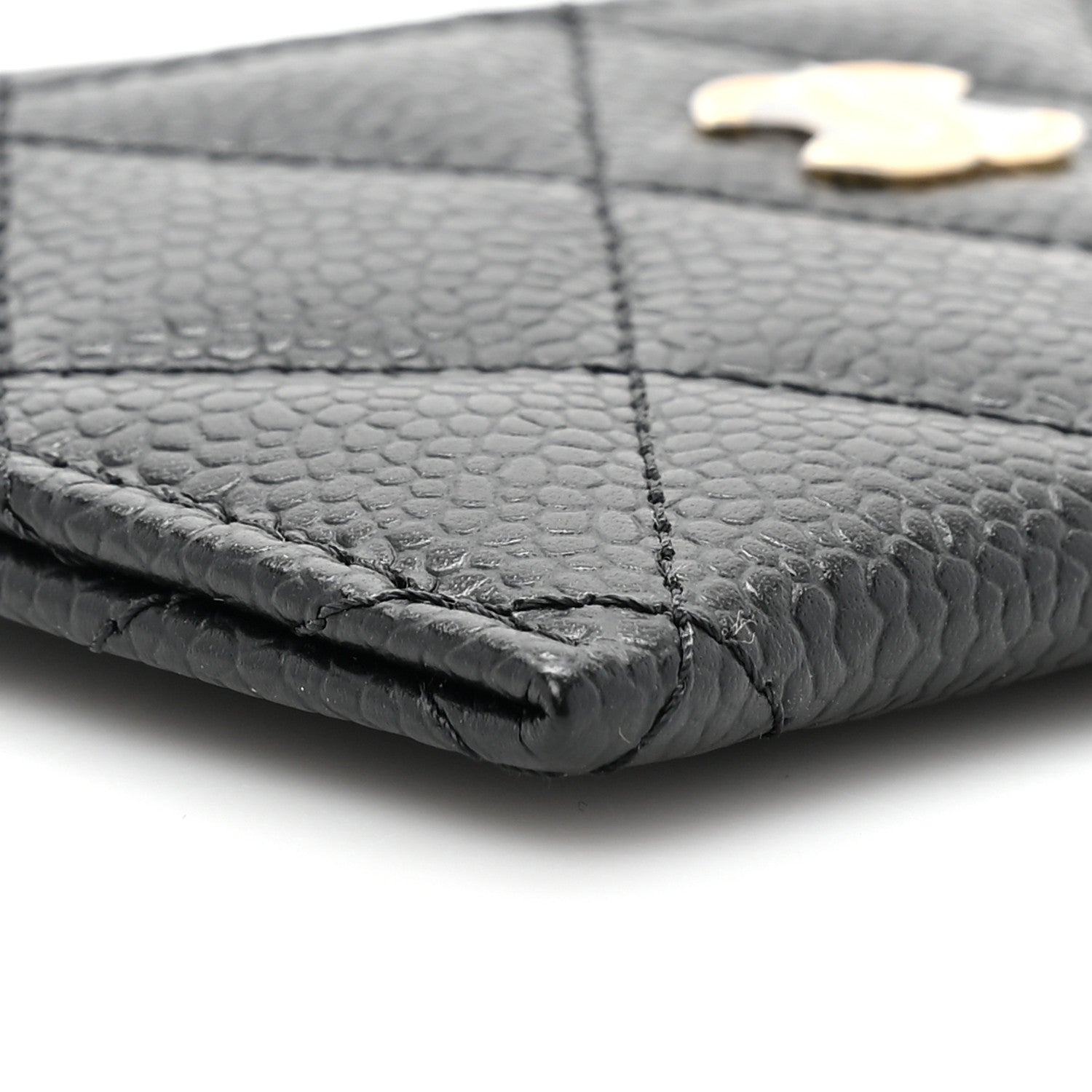 Chanel Caviar Quilted Card Holder Black 10 of 11