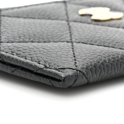 Chanel Caviar Quilted Card Holder Black 10 of 11