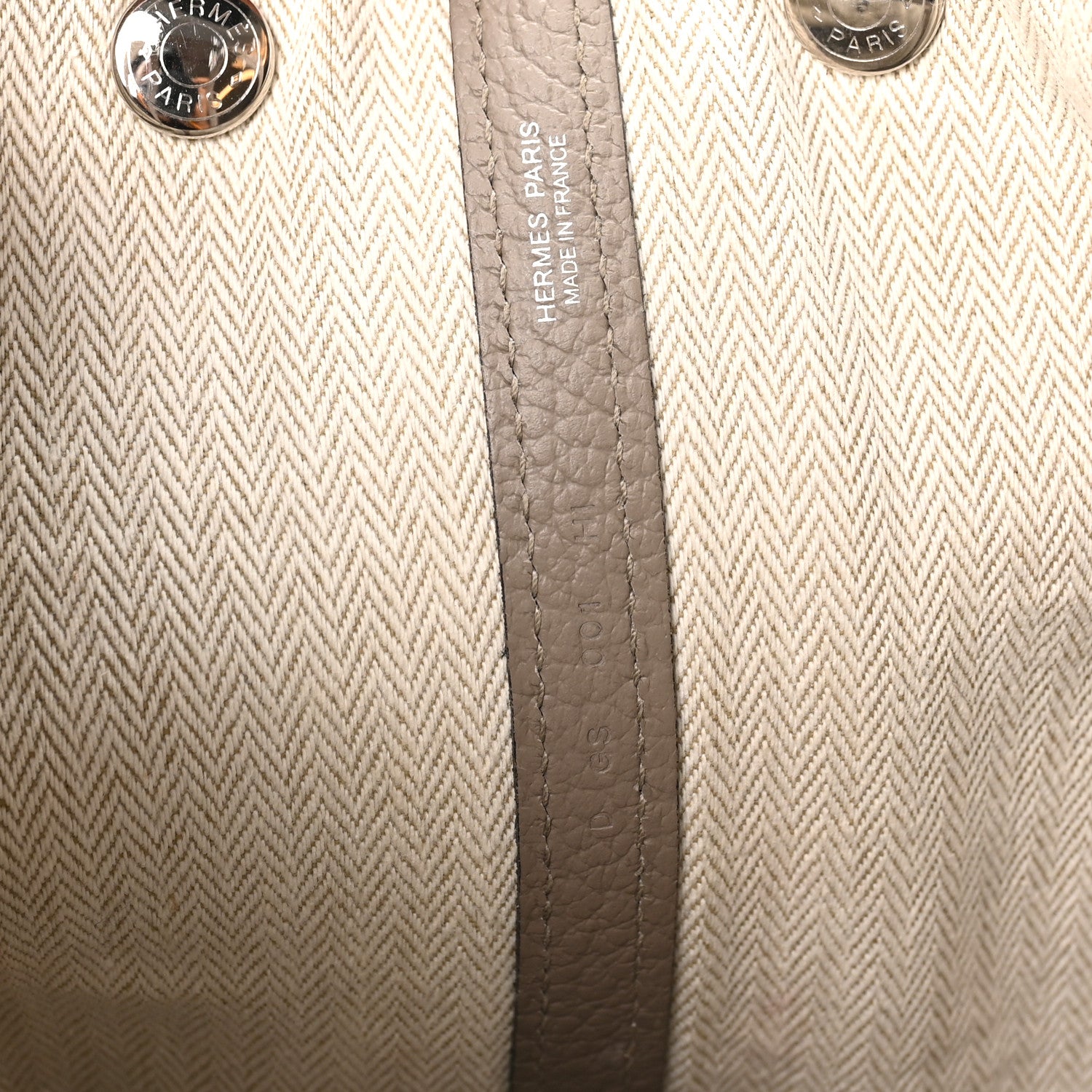 Hermes Vache Country Garden Party 30 TPM Gris Asphalte 6 of 9
