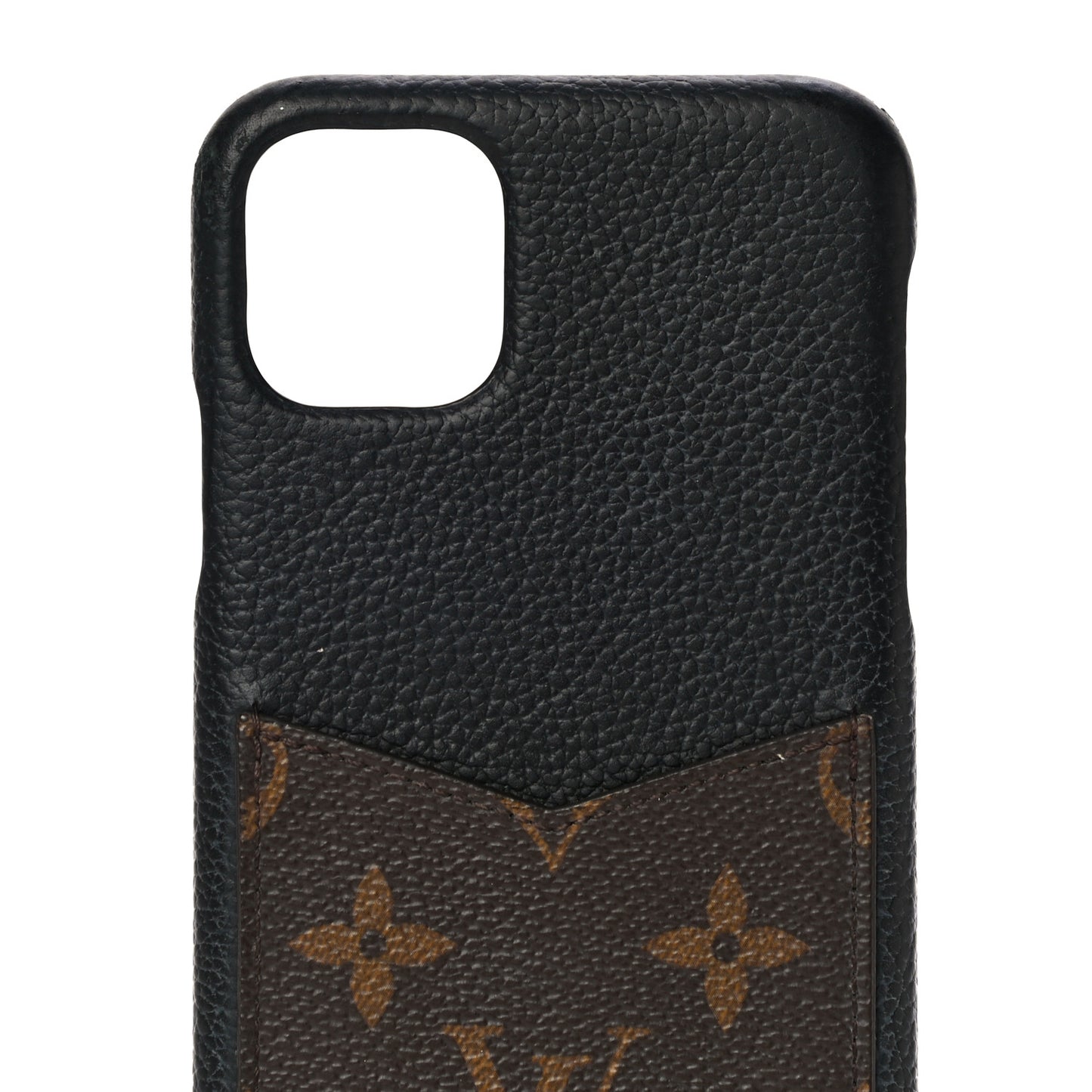 Monogram iPhone 11 Pro Max Bumper Black