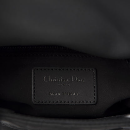Christian Dior Ultra Matte Calfskin Cannage Mini Lady Dior Black 8 of 11