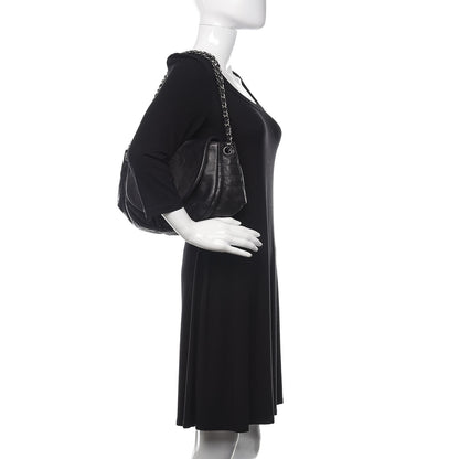 Chanel Caviar Half Moon Large Flap Black 2 of 10